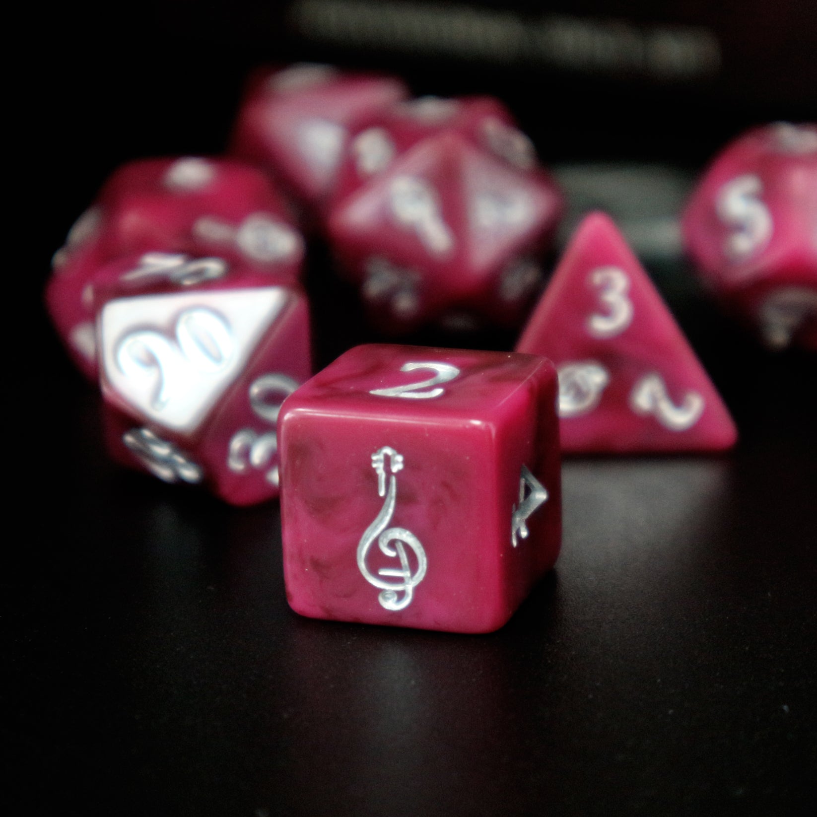 Artefact Games: Polyhedral Dice Set - Bard Dice