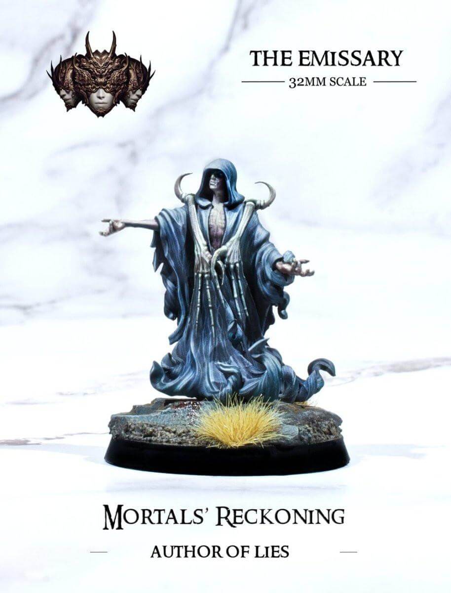 The Veiled Emissary Mortals Reckoning Cerberus Studios
