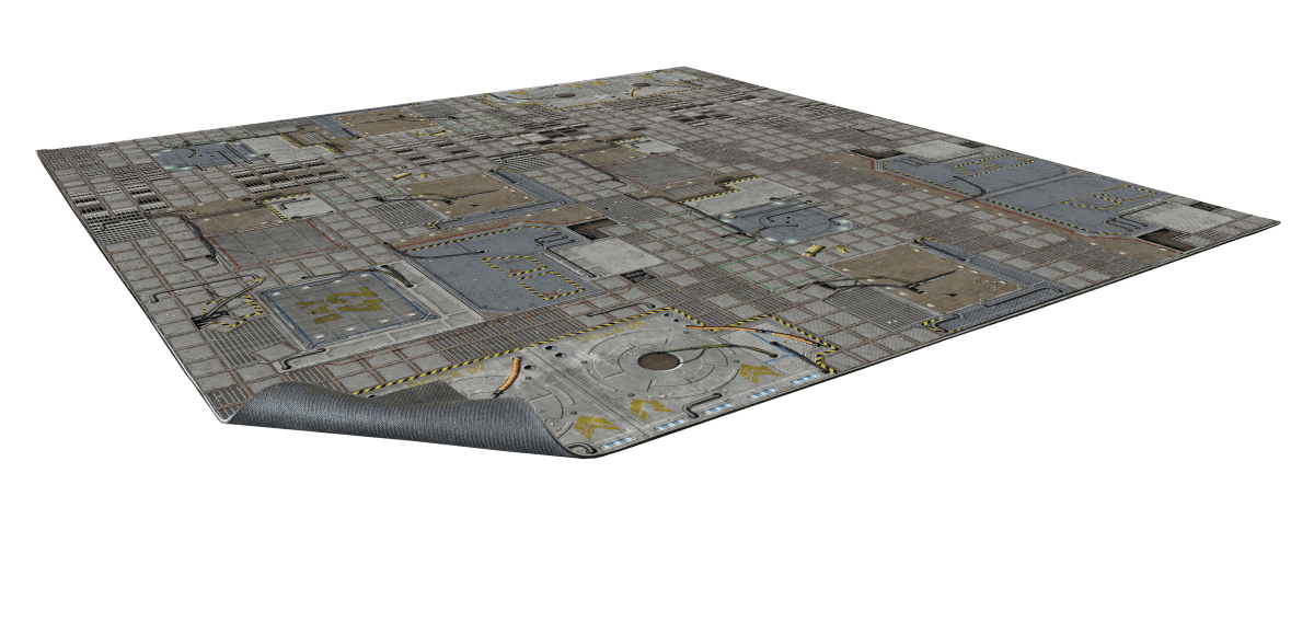 Frontier Sci - fi Gaming Mat 2x2 - The Ork Forge