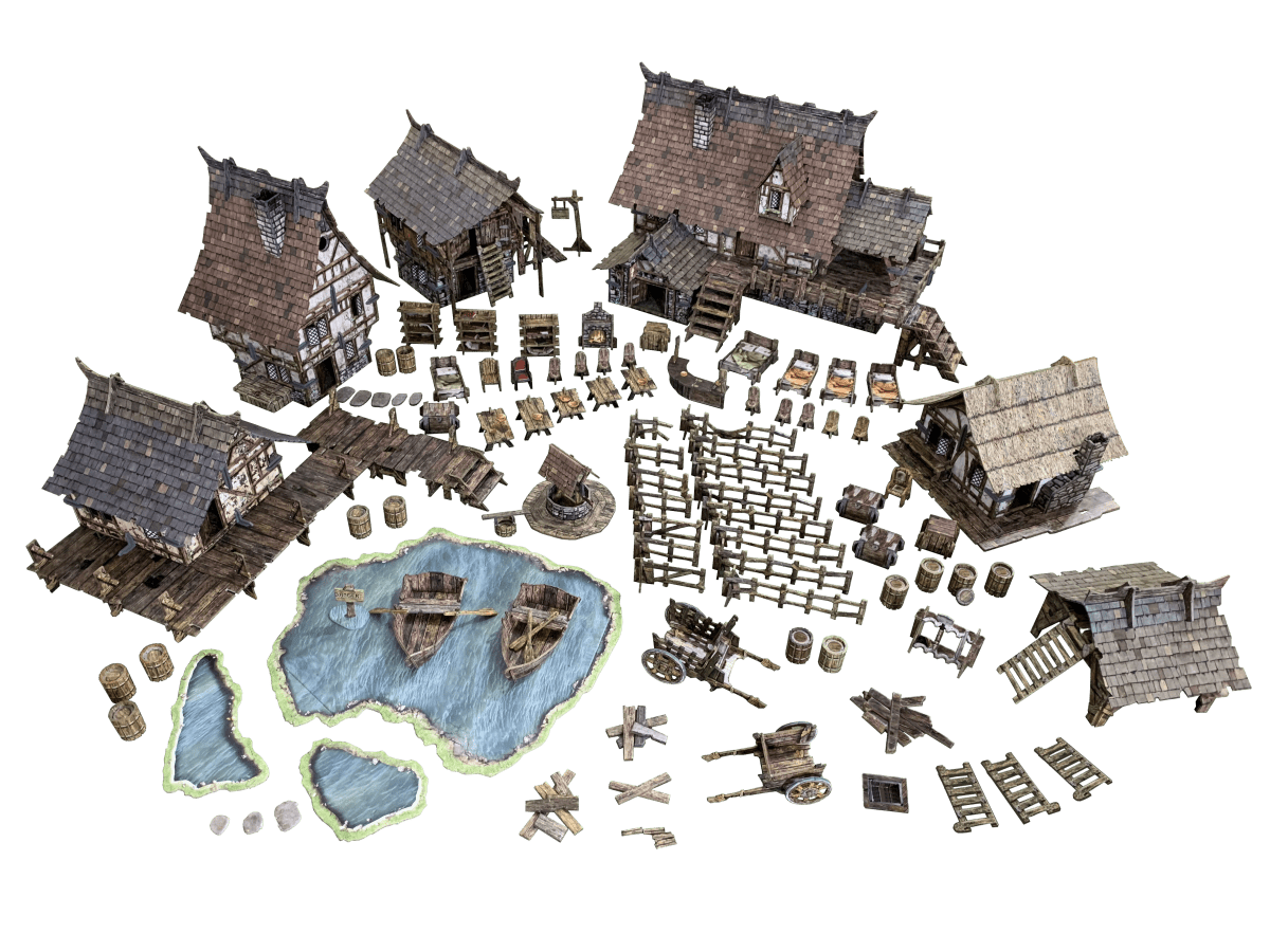 Fantasy Village - The Ork Forge