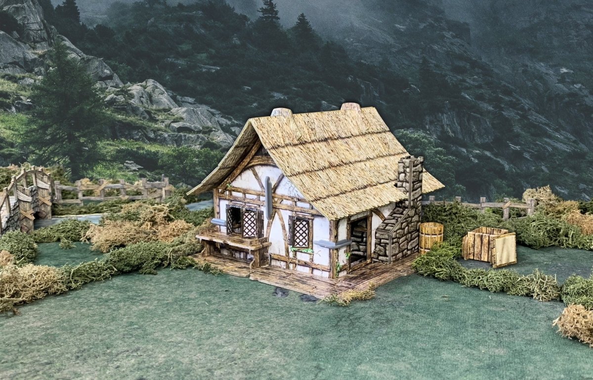 Thatched Cottage - The Ork Forge