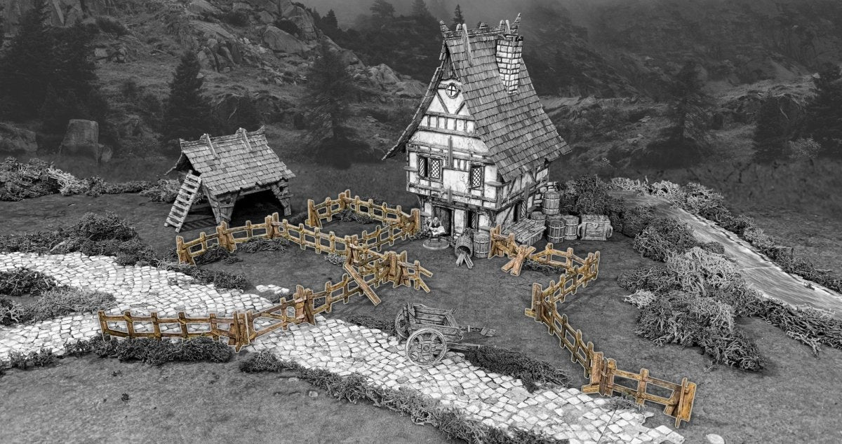 Wooden Fencing - The Ork Forge