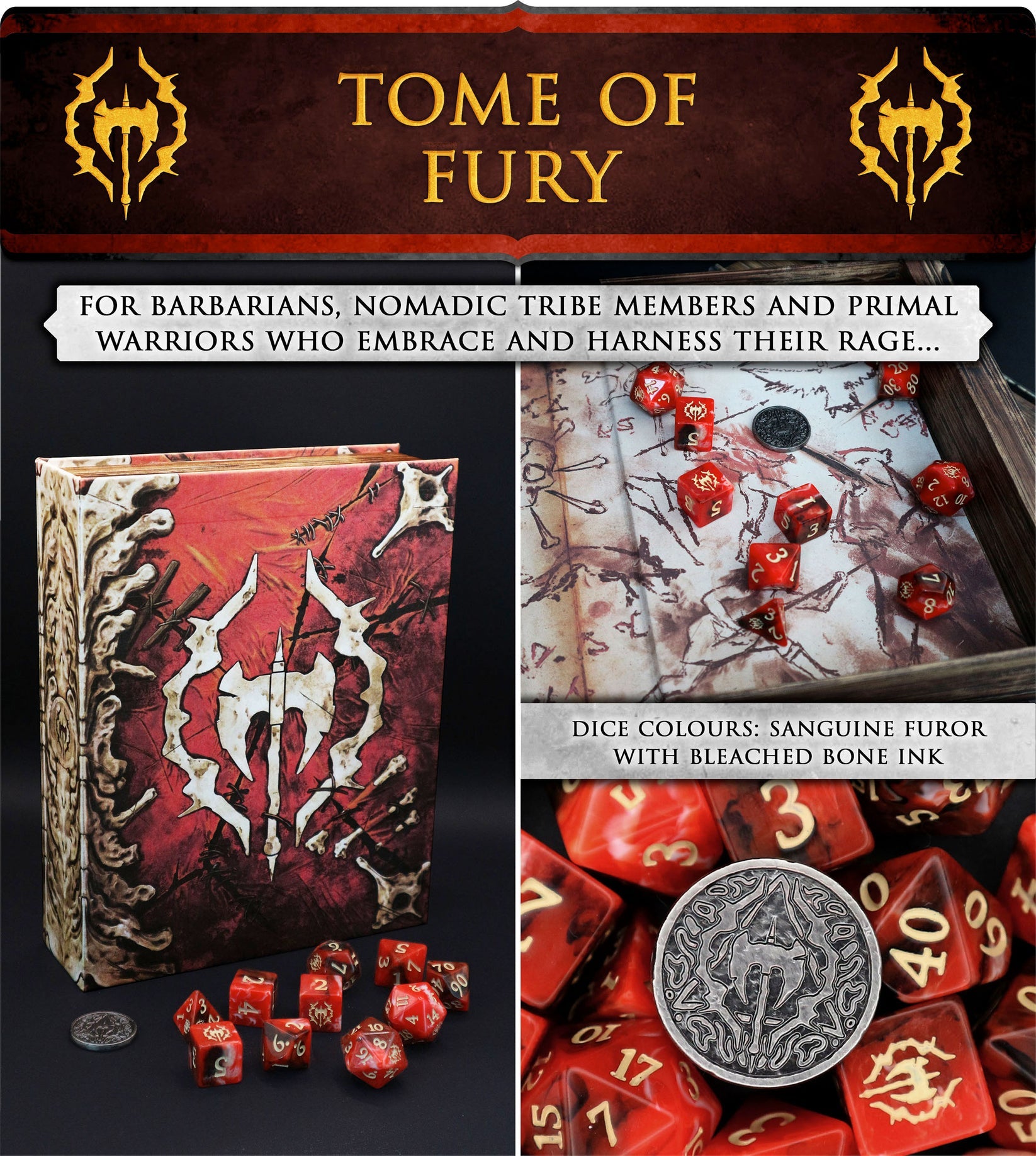 Artefact Games: Tome of Fury (Barbarian)