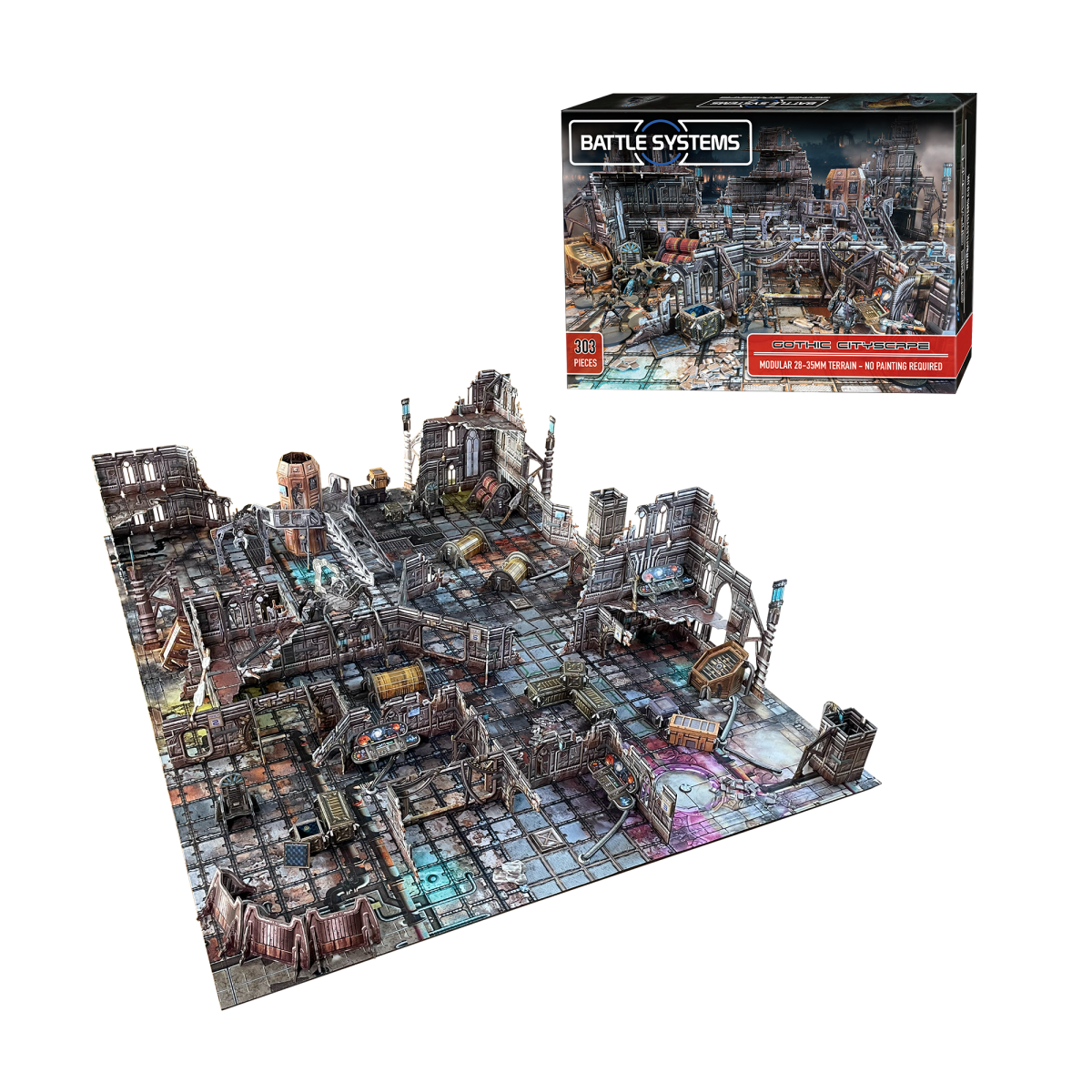 Gothic Cityscape - The Ork Forge