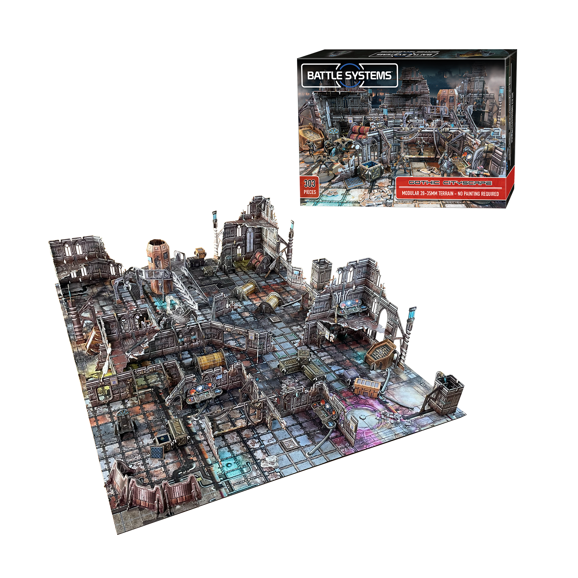Battle Systems: Gothic Cityscape