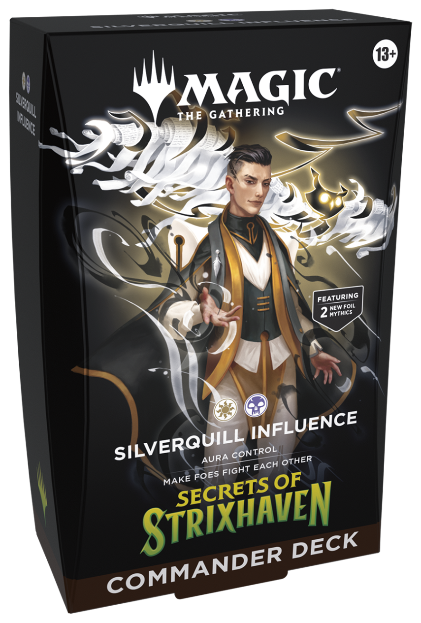 Secrets of Strixhaven Commander Deck - Silverquill Influence