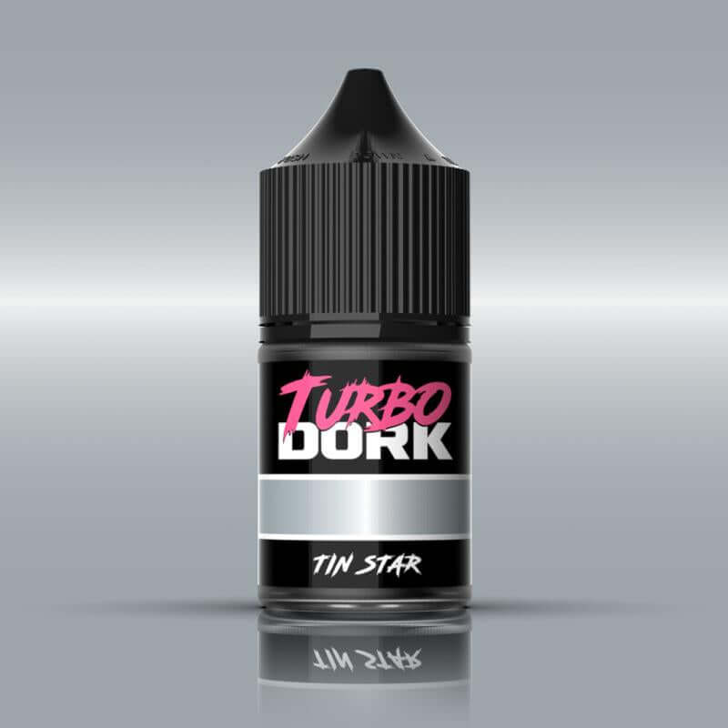 Turbo Dork: Tin Star Metallic Acrylic Paint 22ml Bottle - The Ork Forge