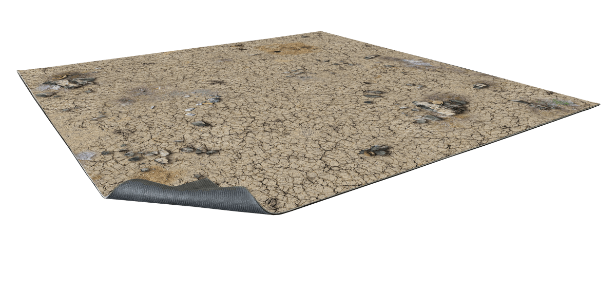 Desert Wasteland Gaming Mat 2x2 - The Ork Forge