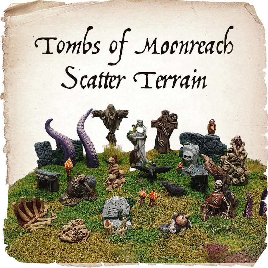 Tombs of Moonreach Scatter Terrain - The Ork Forge