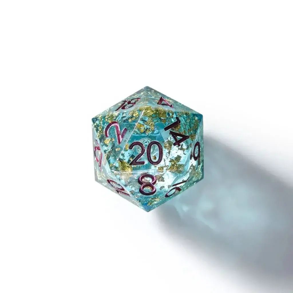 Aurora Mist | 33mm D20 | Oversized Liquid Core - The Ork Forge