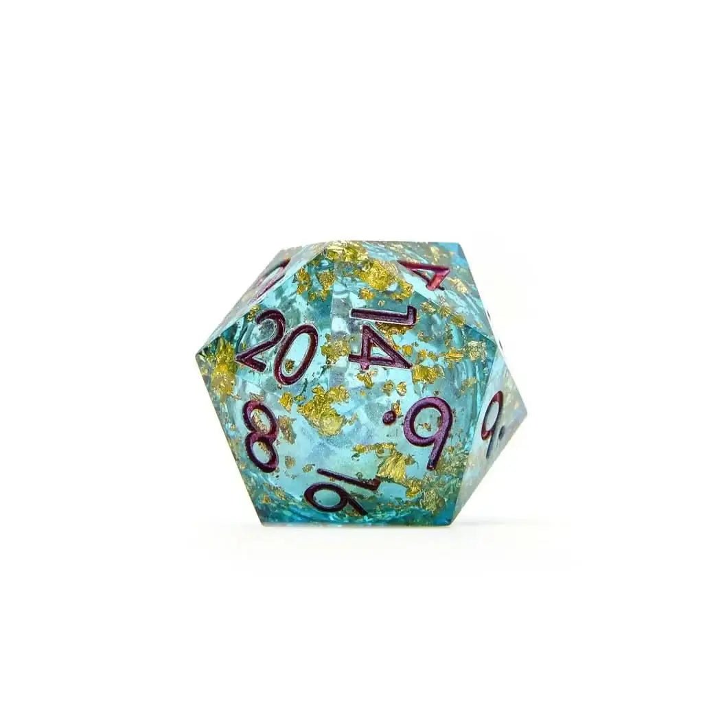 Aurora Mist | 33mm D20 | Oversized Liquid Core - The Ork Forge