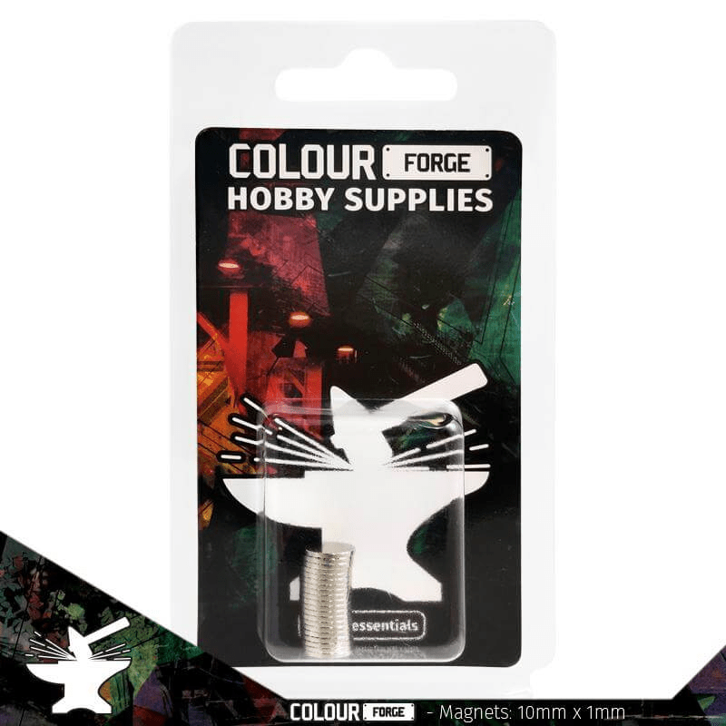 Neodymium Magnets 10x1mm (N40) (20) - The Ork Forge