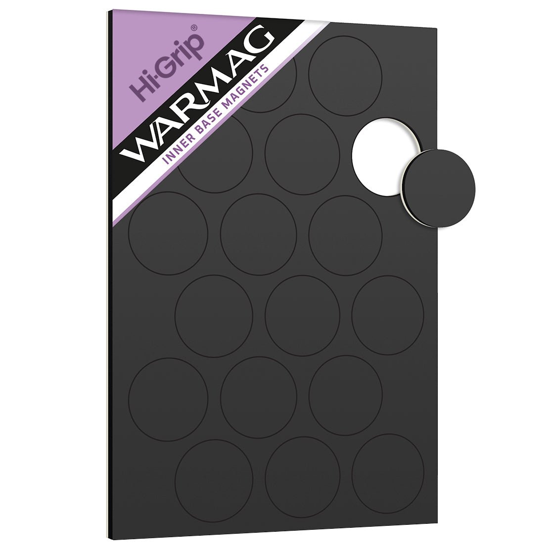 Warmag base magnets Inner Base Magnets to fit inside 28.5mm bases - The Ork Forge