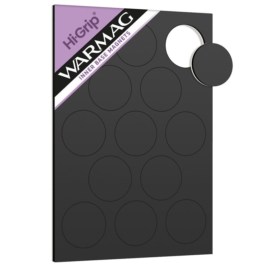 Warmag base magnets Inner Base Magnets to fit inside 32mm bases - The Ork Forge