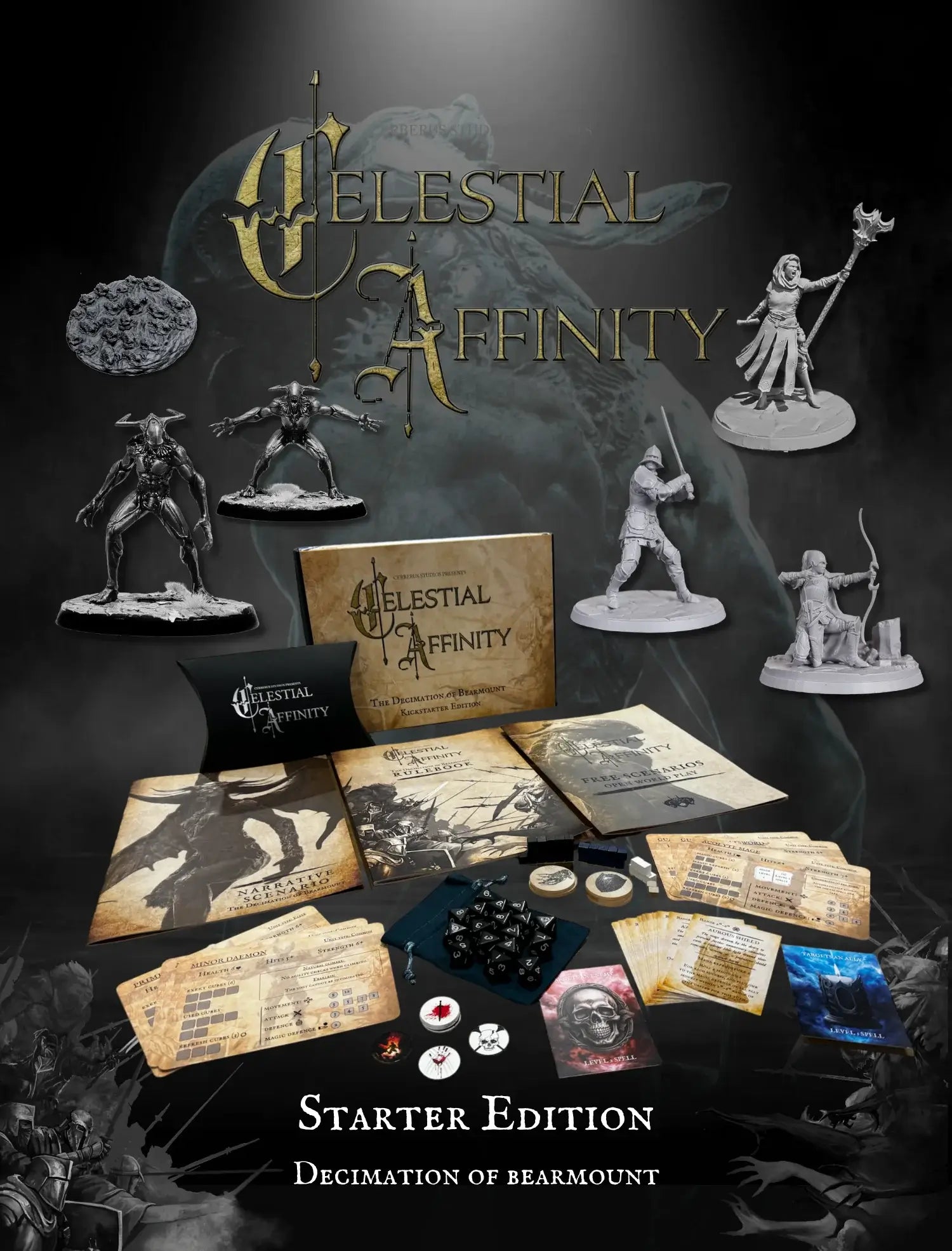 Decimation of Bearmount – Starter Box Celestial Affinity Cerberus Studios