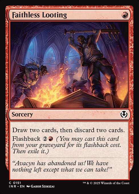Faithless Looting - catalogue image