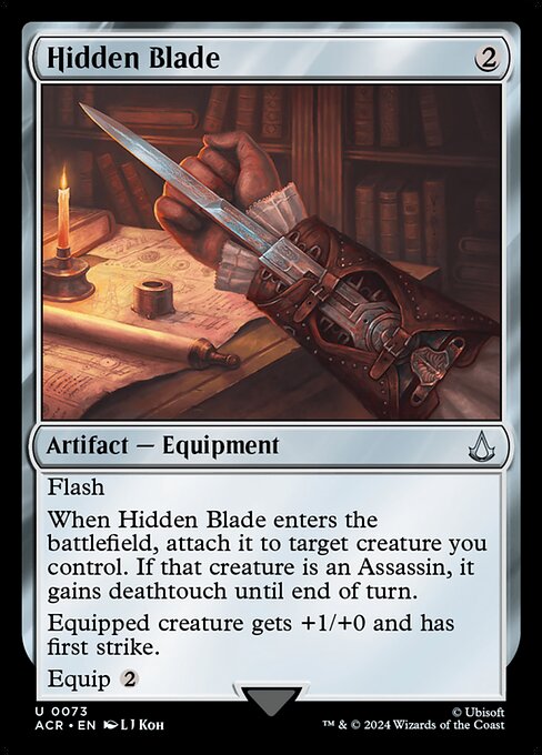 Hidden Blade - catalogue image