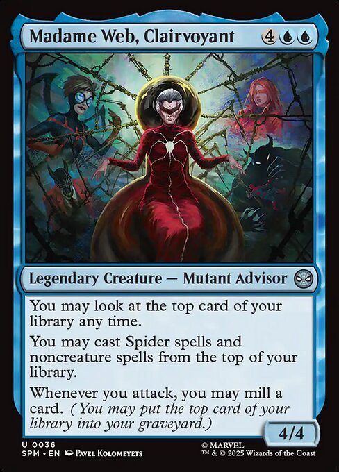 Madame Web, Clairvoyant - catalogue image