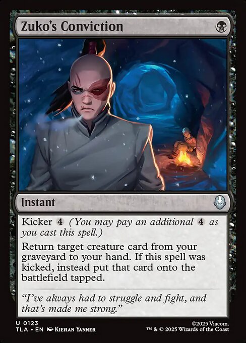 Zuko's Conviction - catalogue image