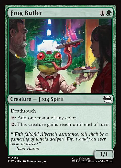 Frog Butler - catalogue image