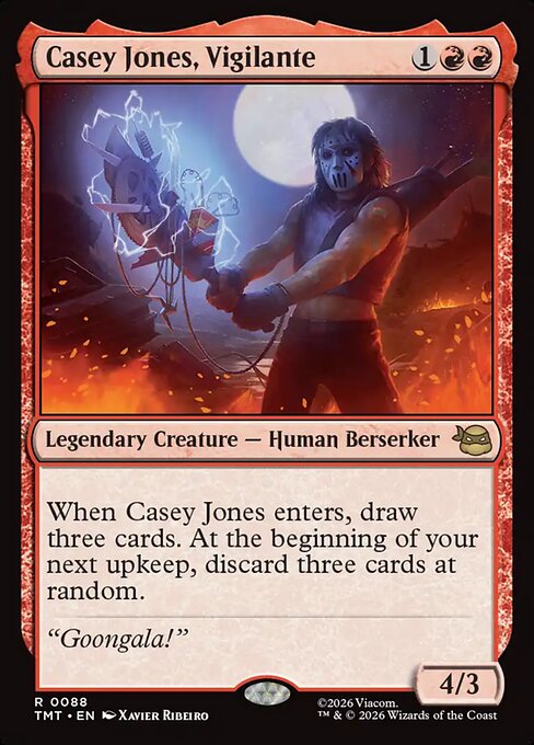Casey Jones, Vigilante - catalogue image