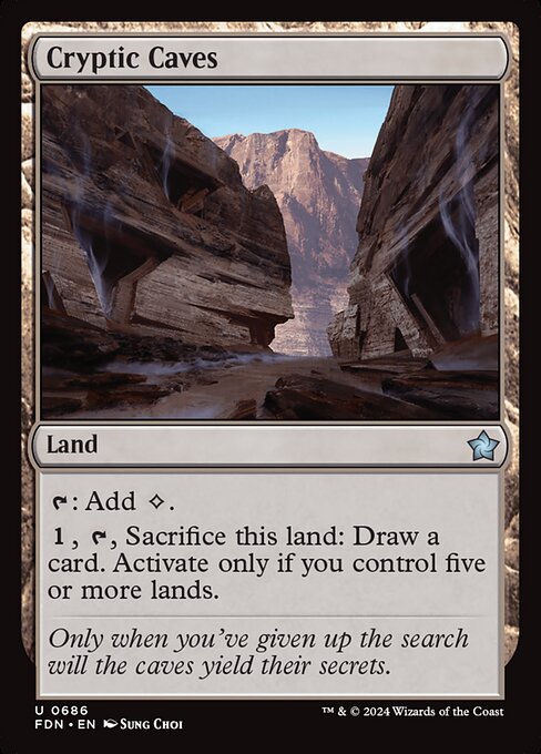 Cryptic Caves - catalogue image