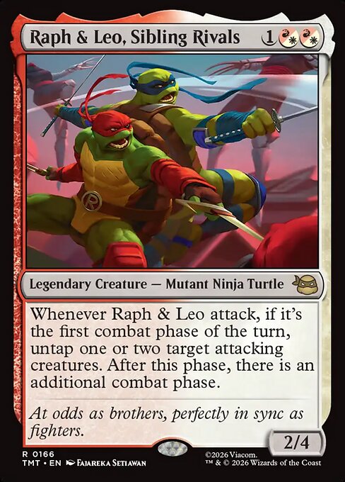Raph & Leo, Sibling Rivals - catalogue image