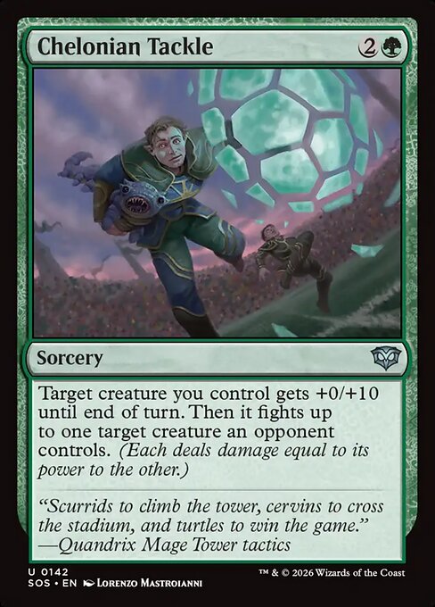 Chelonian Tackle - catalogue image