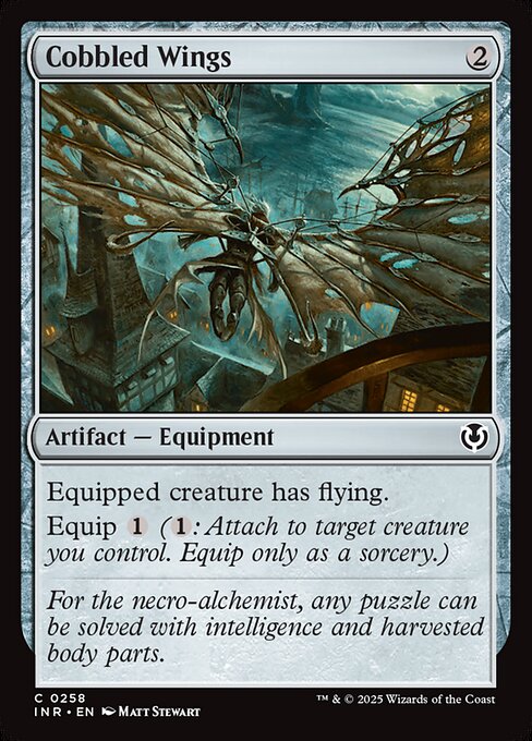 Cobbled Wings - catalogue image