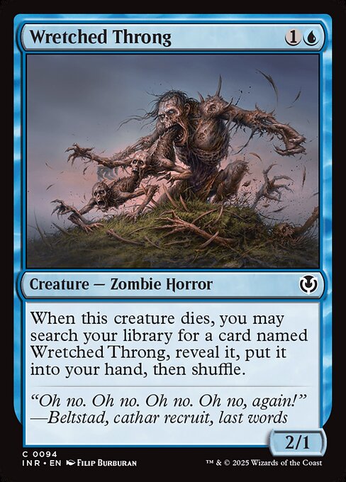 Wretched Throng - catalogue image