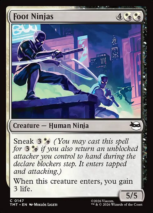 Foot Ninjas - catalogue image