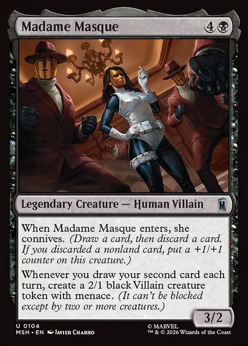 Madame Masque - catalogue image