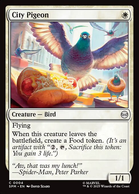 City Pigeon - catalogue image