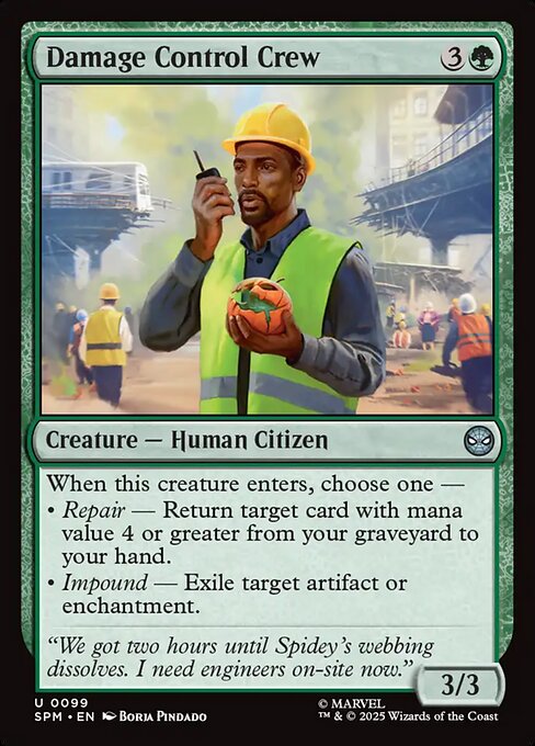 Damage Control Crew - catalogue image