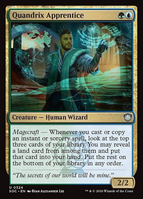Quandrix Apprentice - catalogue image
