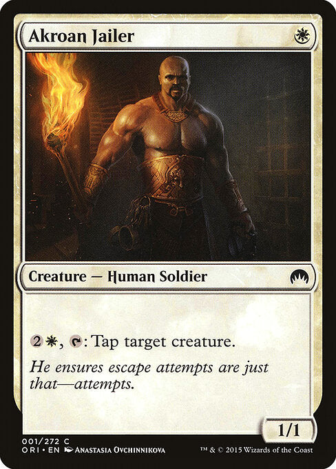 Akroan Jailer - catalogue image