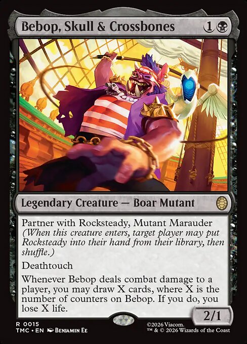 Bebop, Skull & Crossbones - catalogue image