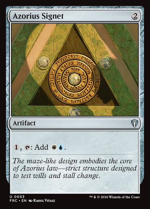 Azorius Signet - catalogue image