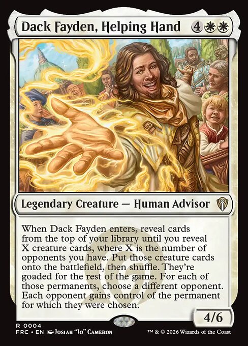 Dack Fayden, Helping Hand - catalogue image