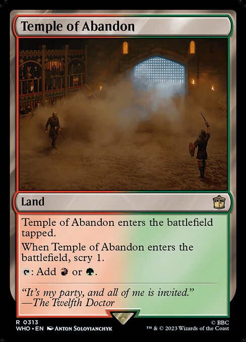 Temple of Abandon - catalogue image