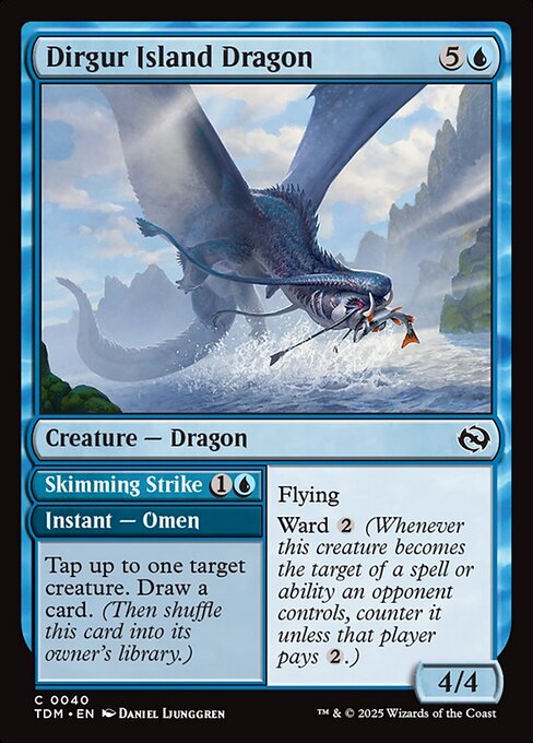 Dirgur Island Dragon // Skimming Strike - catalogue image