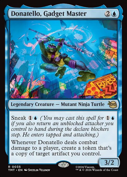 Donatello, Gadget Master - catalogue image