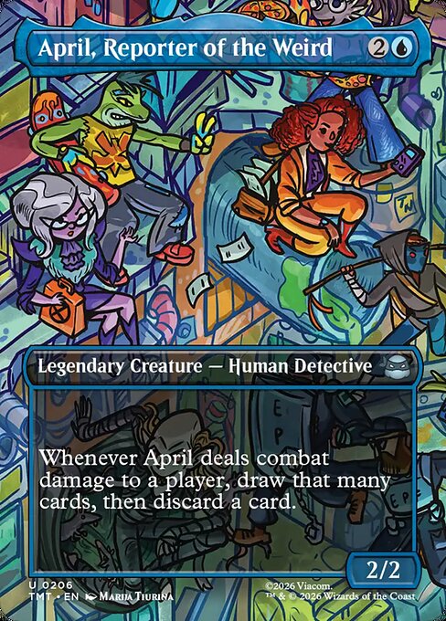April, Reporter of the Weird - catalogue image