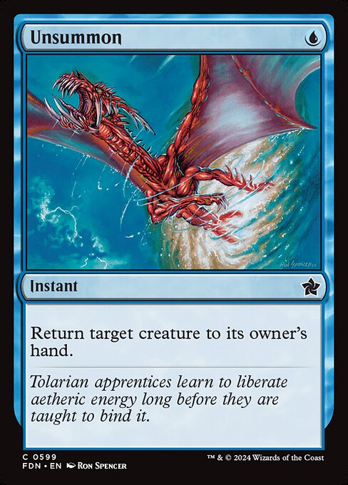 Unsummon - catalogue image
