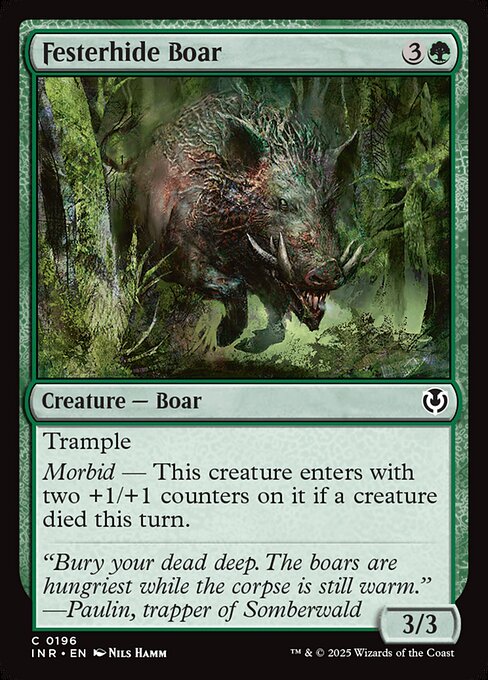 Festerhide Boar - catalogue image