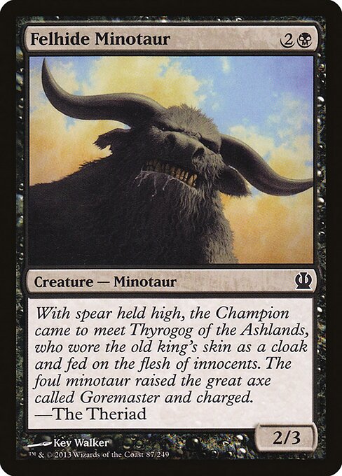 Felhide Minotaur - catalogue image