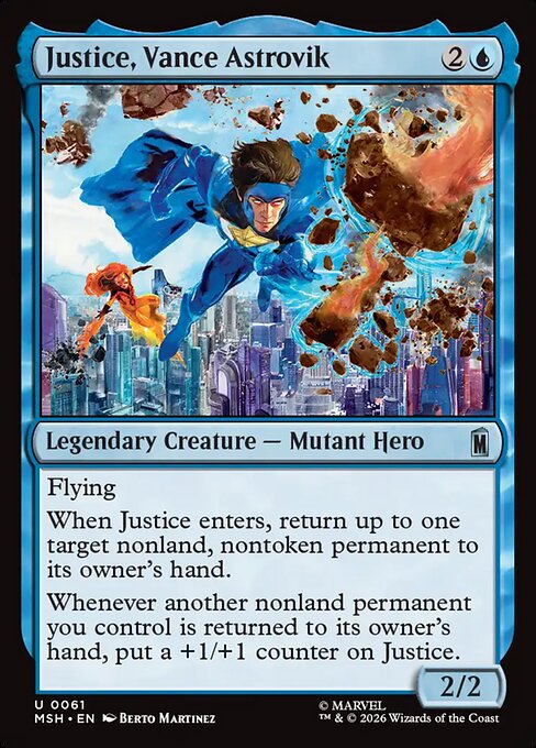 Justice, Vance Astrovik - catalogue image