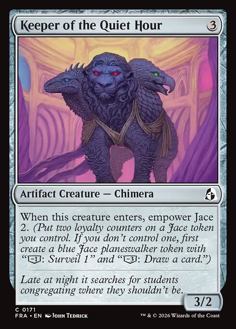 Keeper of the Quiet Hour - catalogue image
