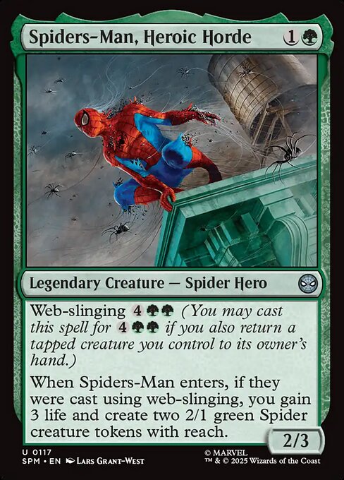 Spiders-Man, Heroic Horde - catalogue image