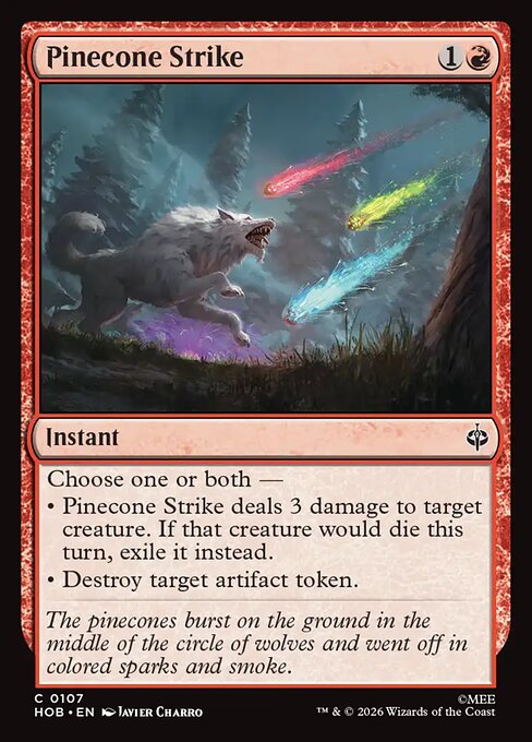 Pinecone Strike - catalogue image